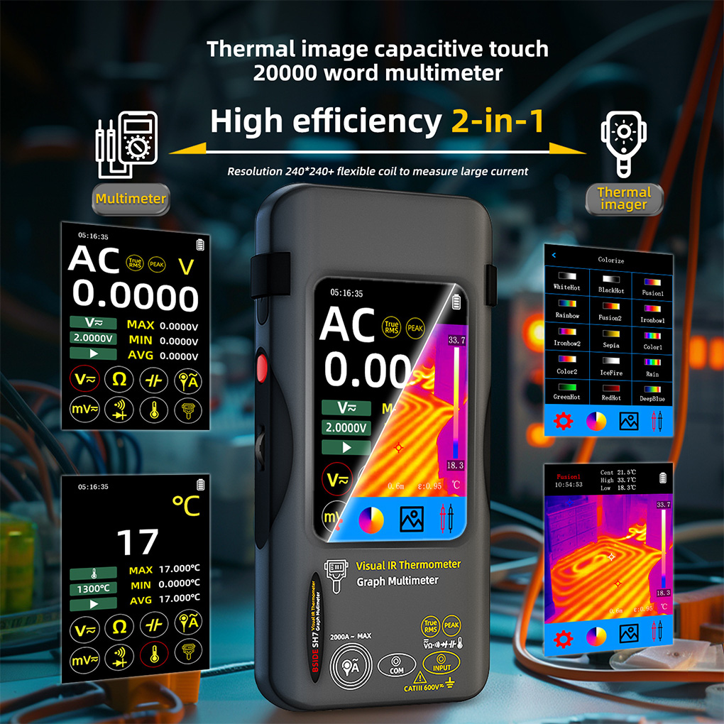 SH7 Touch Thermal Imaging Mult - Nf 521 Thermal Imaging Camera ulasan dan harga