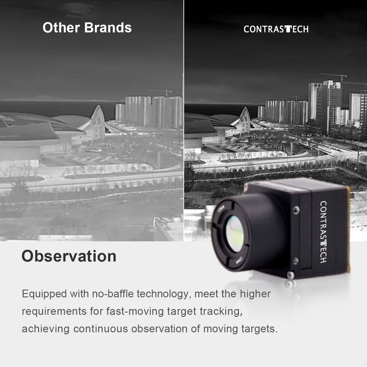 50Hz 12μm 256x192 Outdoor Prec - Thermal Imaging Camera 256X192 ulasan dan harga